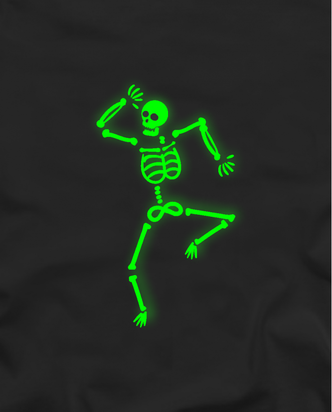 Šviečiantis skeletas